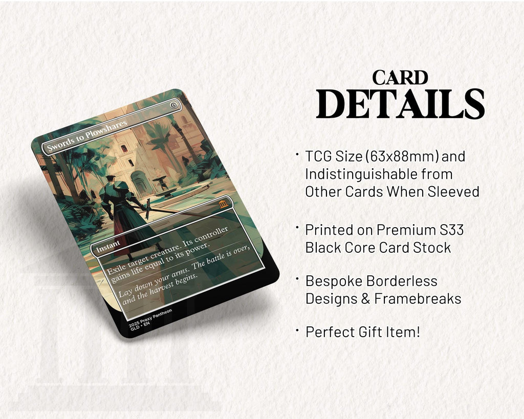 Swords to Plowshares | Proxy Card