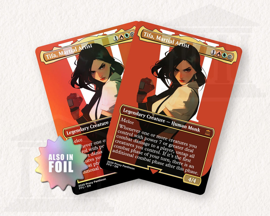 Tifa, Martial Artist | Foil Proxy Card (Flex)
