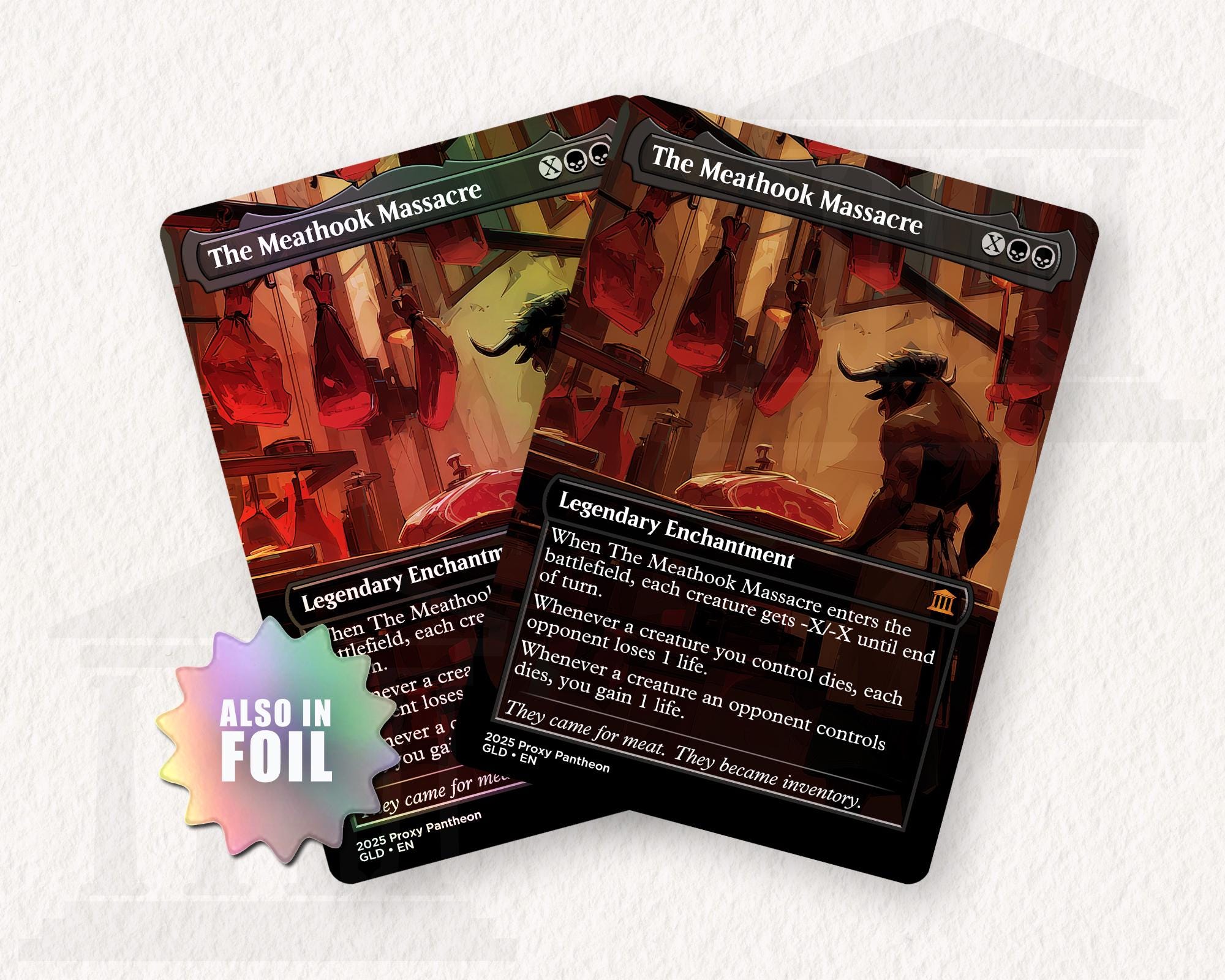 The Meathook Massacre | Foil Proxy Card