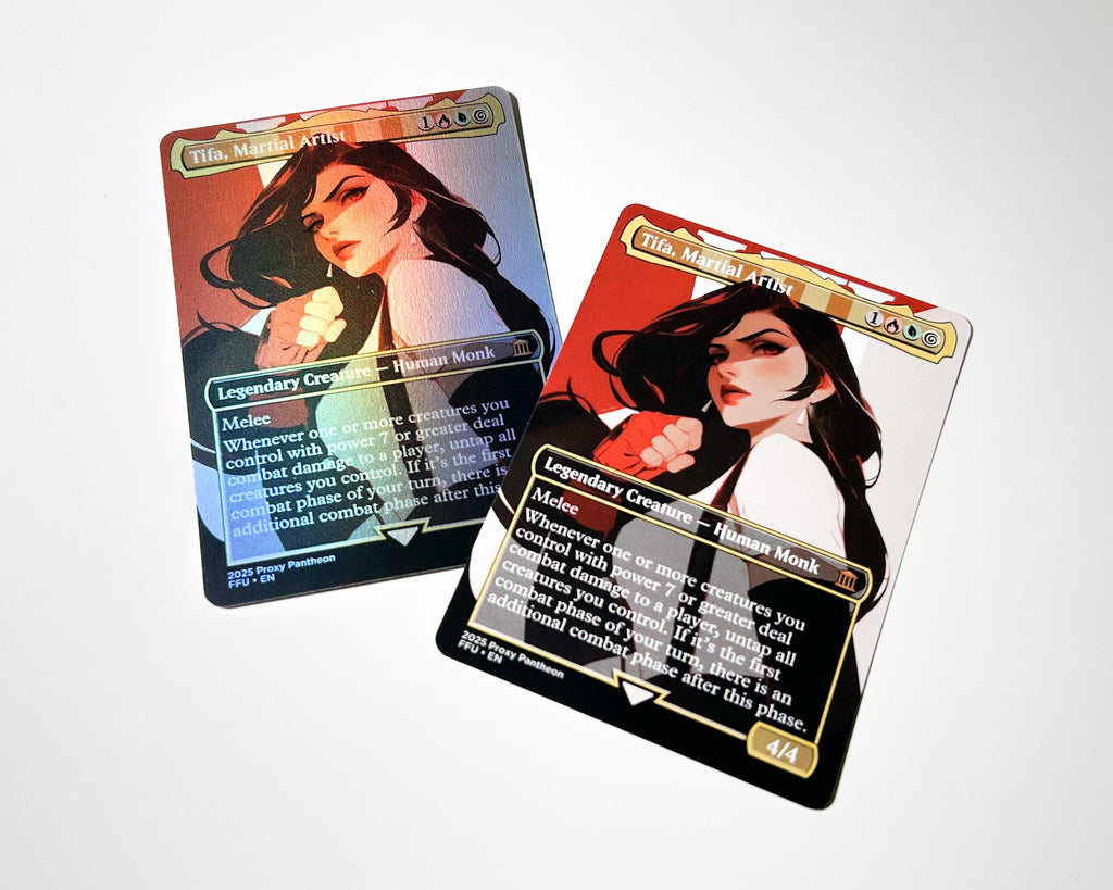 Tifa, Martial Artist | Foil Proxy Card (Glove)