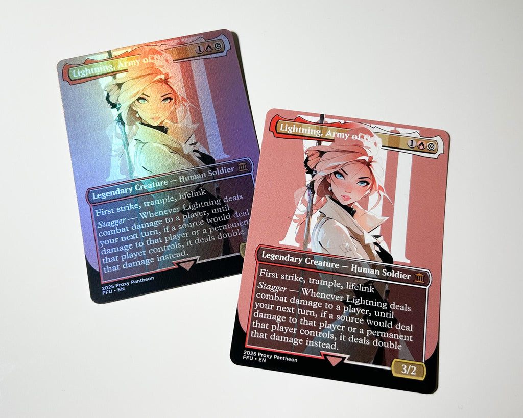 Lightning, Army of One | Foil Proxy Card (Vixen)