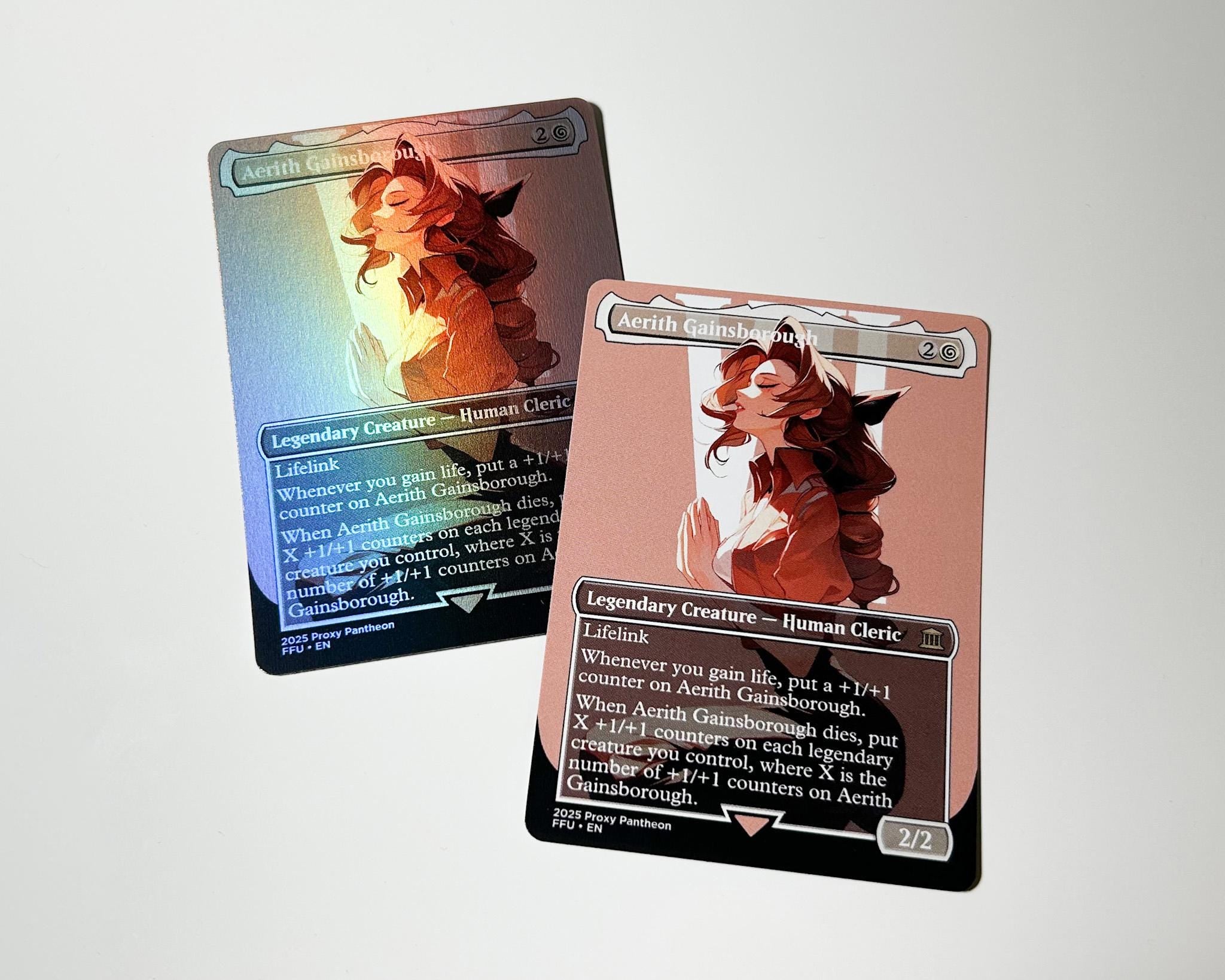 Aerith Gainsborough | Foil Proxy Card (Up)