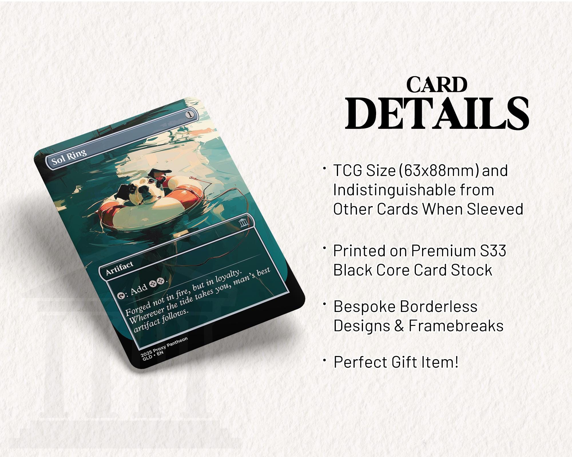 Sol Ring (Dog) | Proxy Card