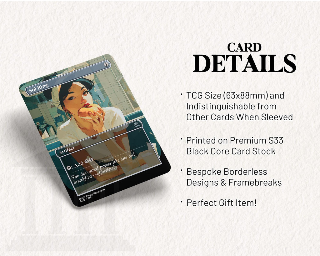 Sol Ring (Donut) | Proxy Card
