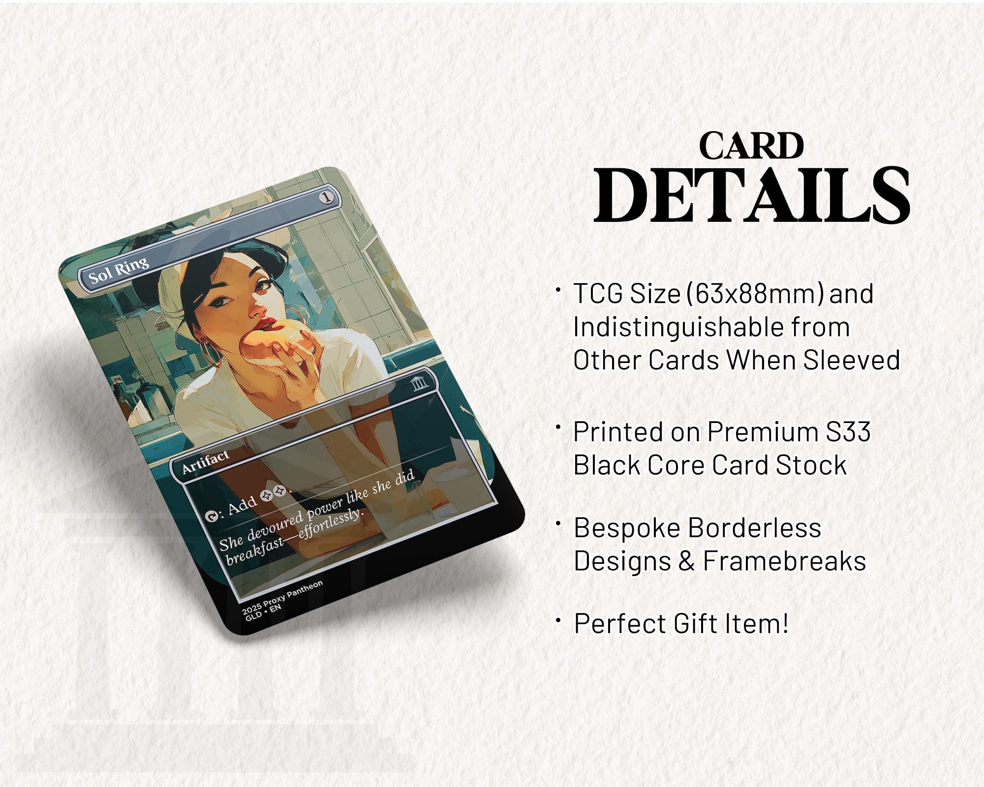 Sol Ring (Donut) | Proxy Card