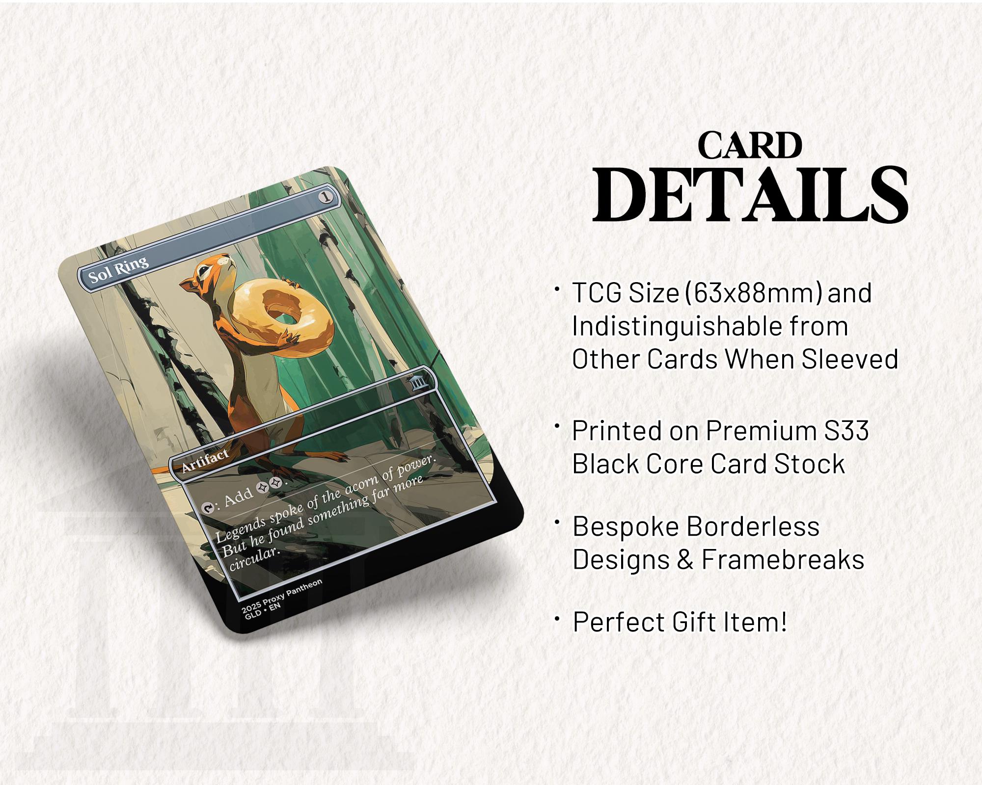 Sol Ring (Squirrel) | Proxy Card