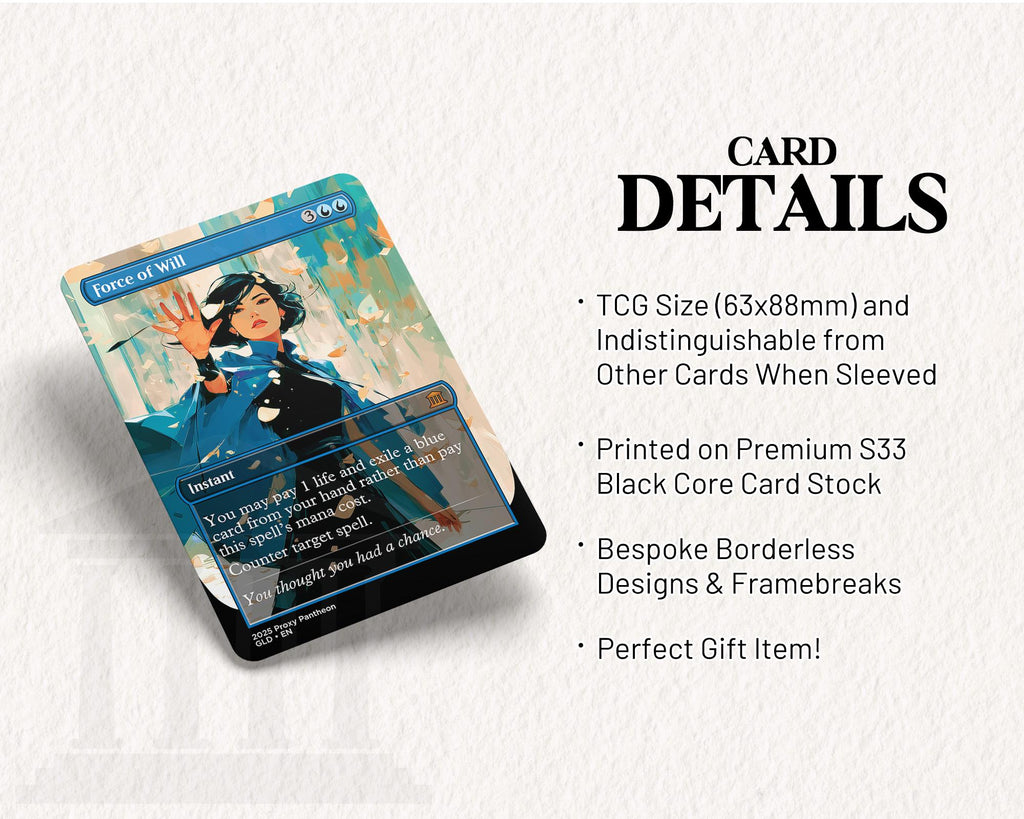 Force of Will (v1) | Proxy Card (Hold)