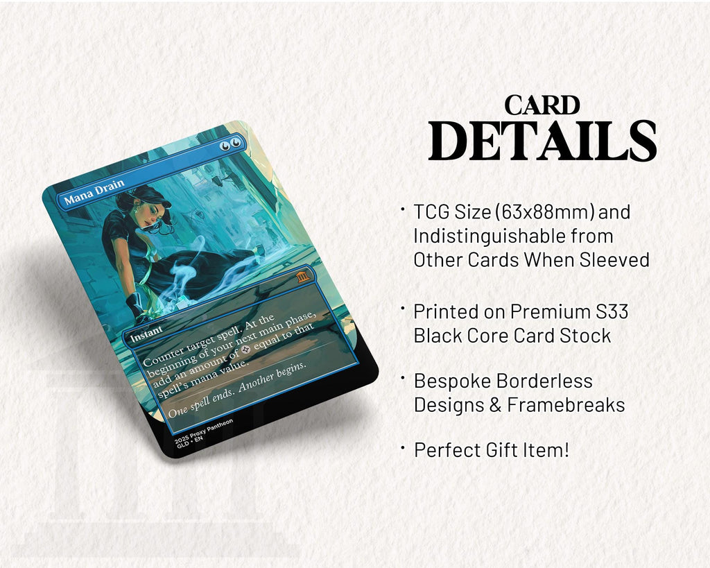 Mana Drain | Proxy Card