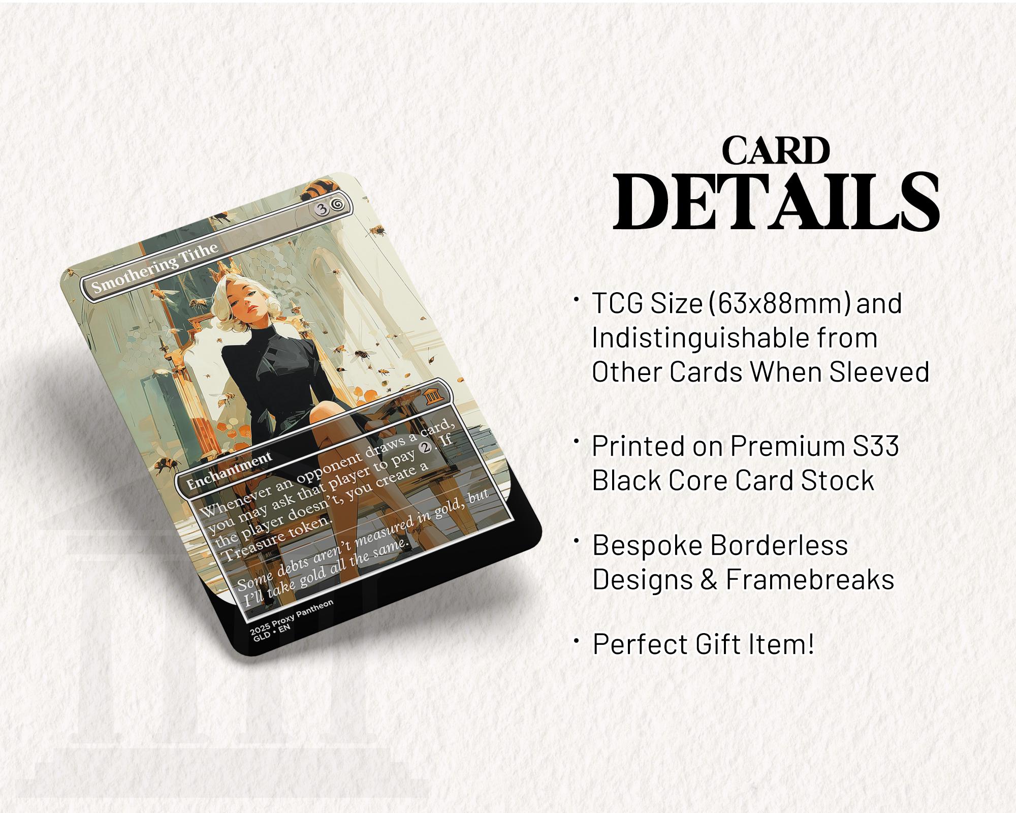 Smothering Tithe (v1) | Foil Proxy Card (Serious)