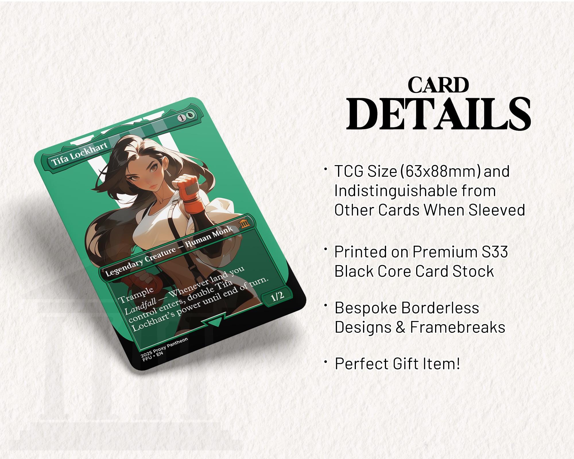 Tifa Lockhart | Foil Proxy Card