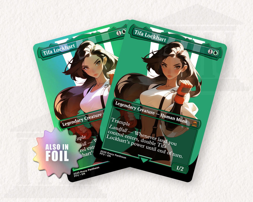 Tifa Lockhart | Foil Proxy Card