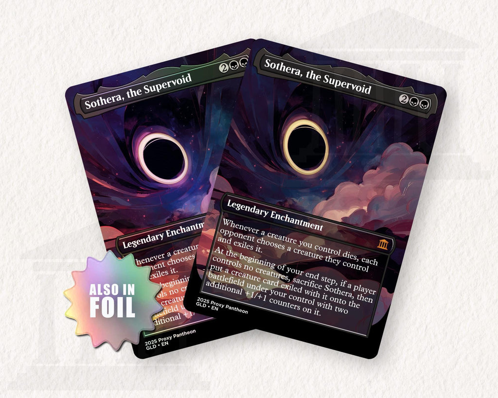 Sothera, the Supervoid | Foil Proxy Card