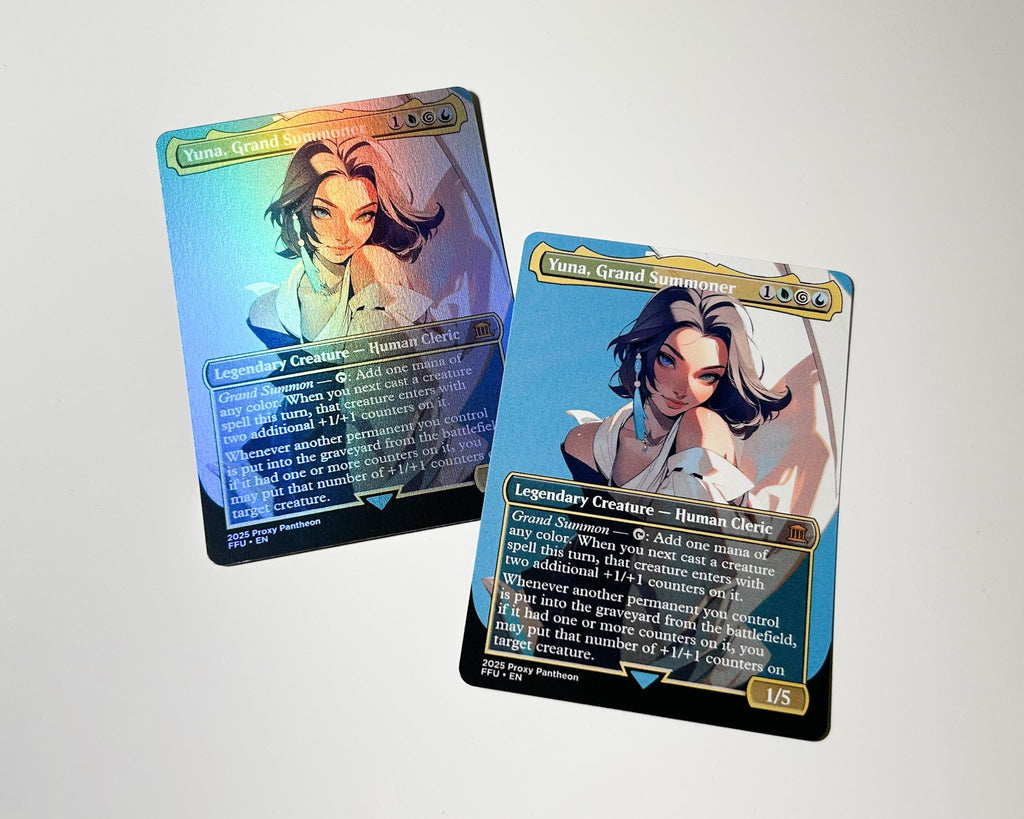 Yuna, Grand Summoner | Foil Proxy Card