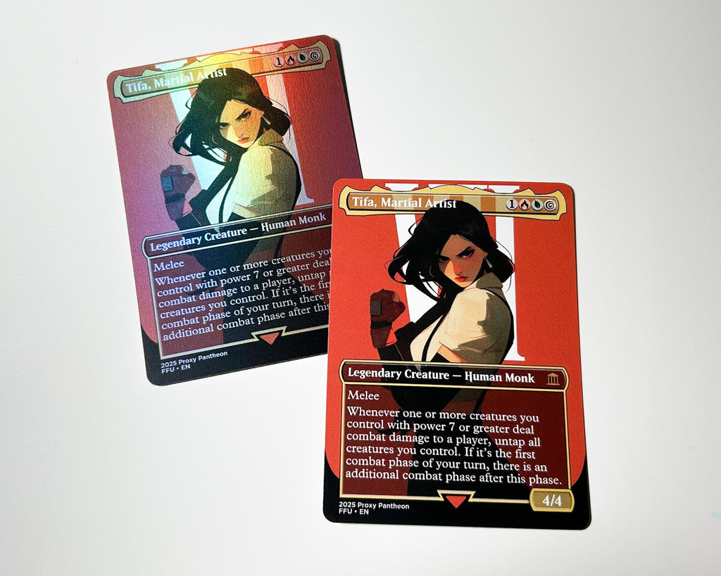 Tifa, Martial Artist | Foil Proxy Card (Flex)