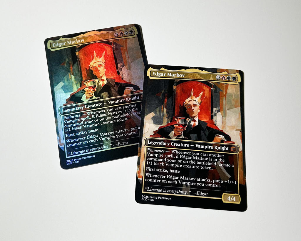 Edgar Markov | Foil Proxy Card