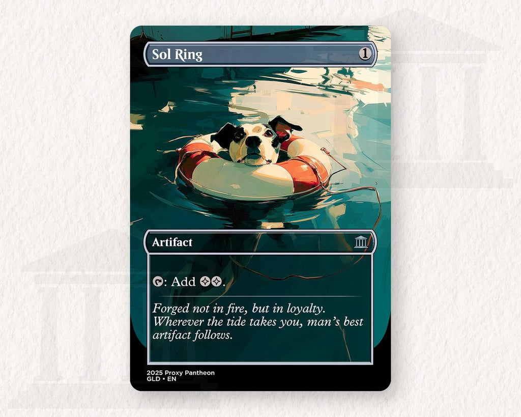 Sol Ring (Dog) | Proxy Card