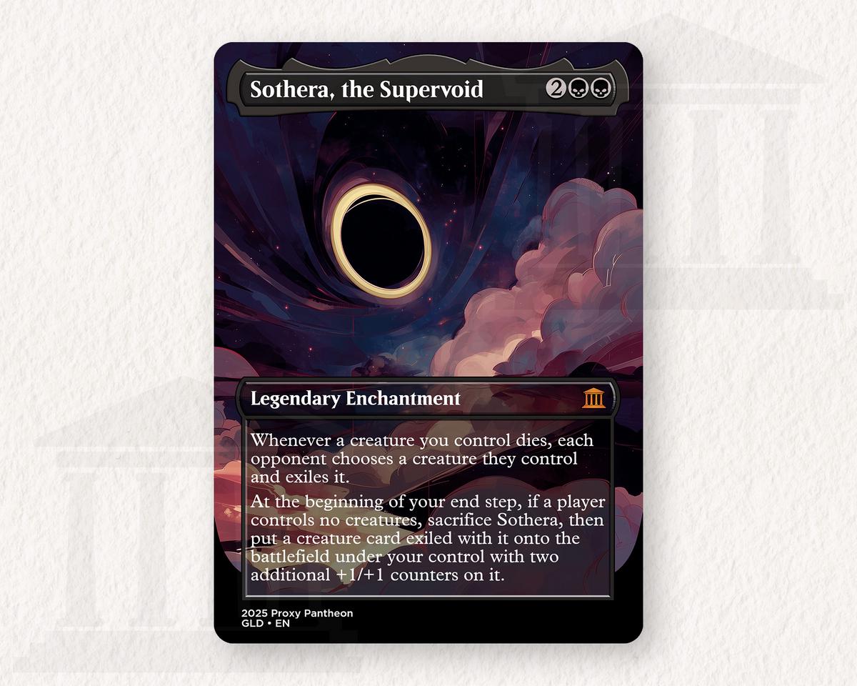 Sothera, the Supervoid | Foil Proxy Card