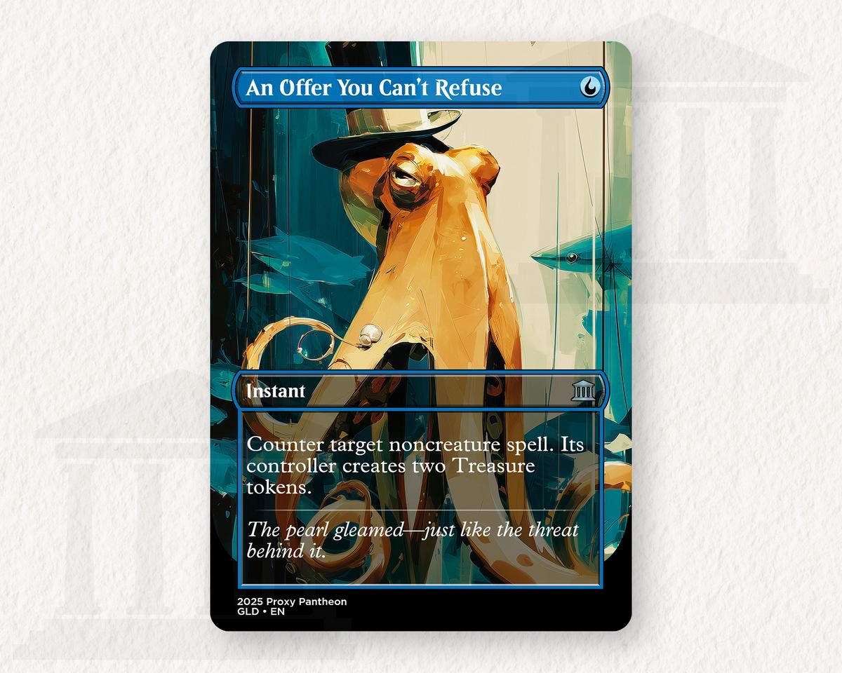 An Offer You Can't Refuse (Octopus) | Proxy Card