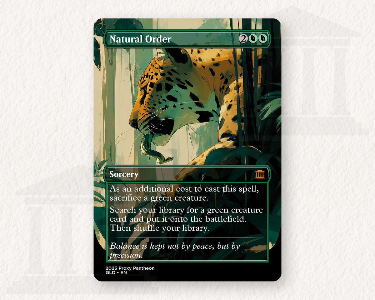 Natural Order | Proxy Card