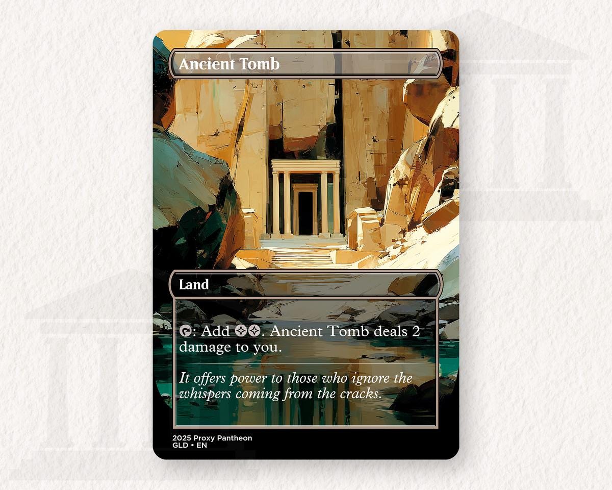Ancient Tomb (v1) | Proxy Card (Catacomb)