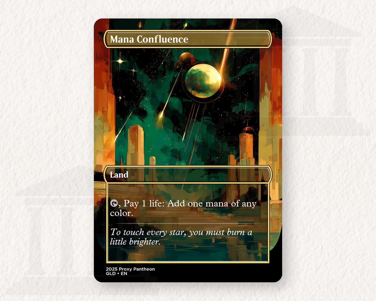 Mana Confluence (Moon) | Proxy Card