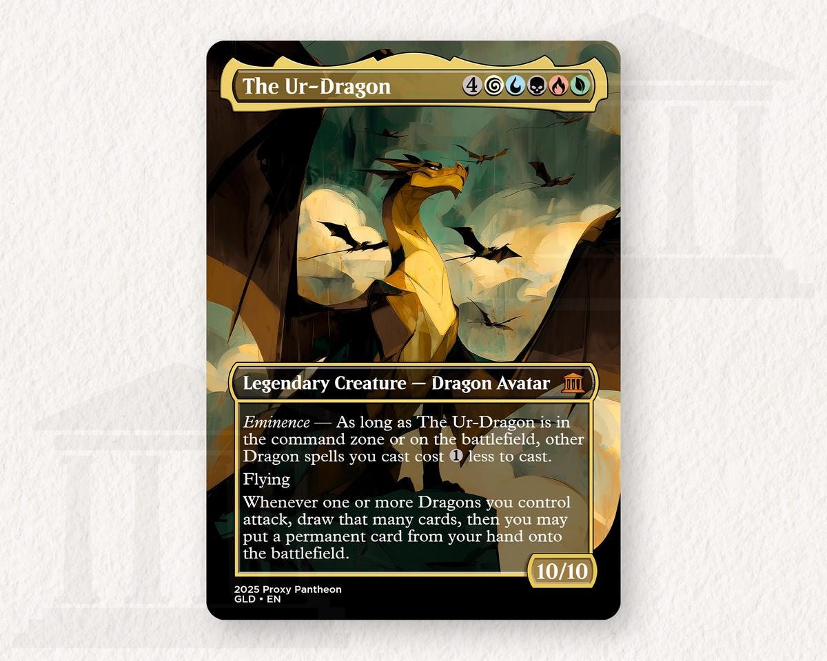 The Ur-Dragon | Foil Proxy Card