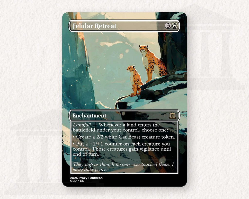 Felidar Retreat | Proxy Card