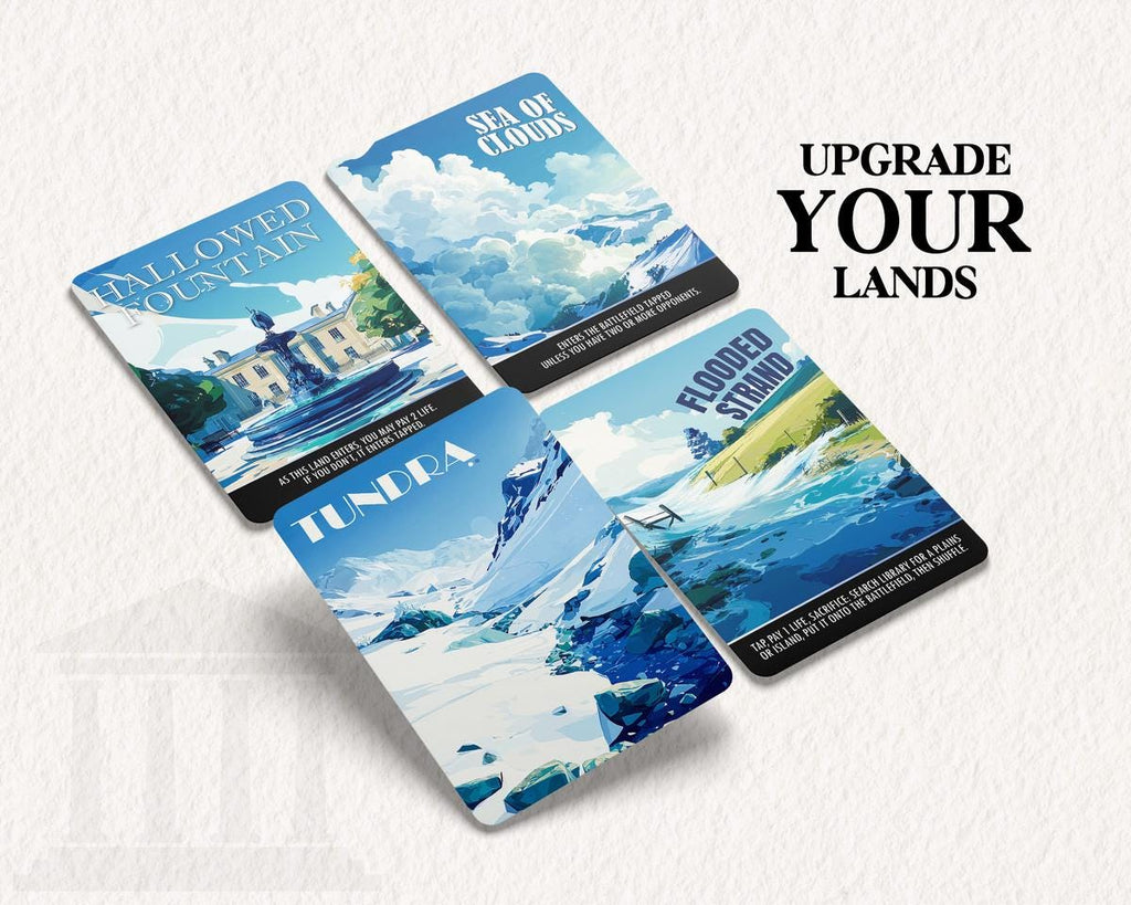 Azorius Dual Lands Set | Proxy Cards