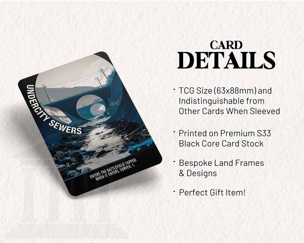 Dimir Dual Lands Set | Proxy Cards