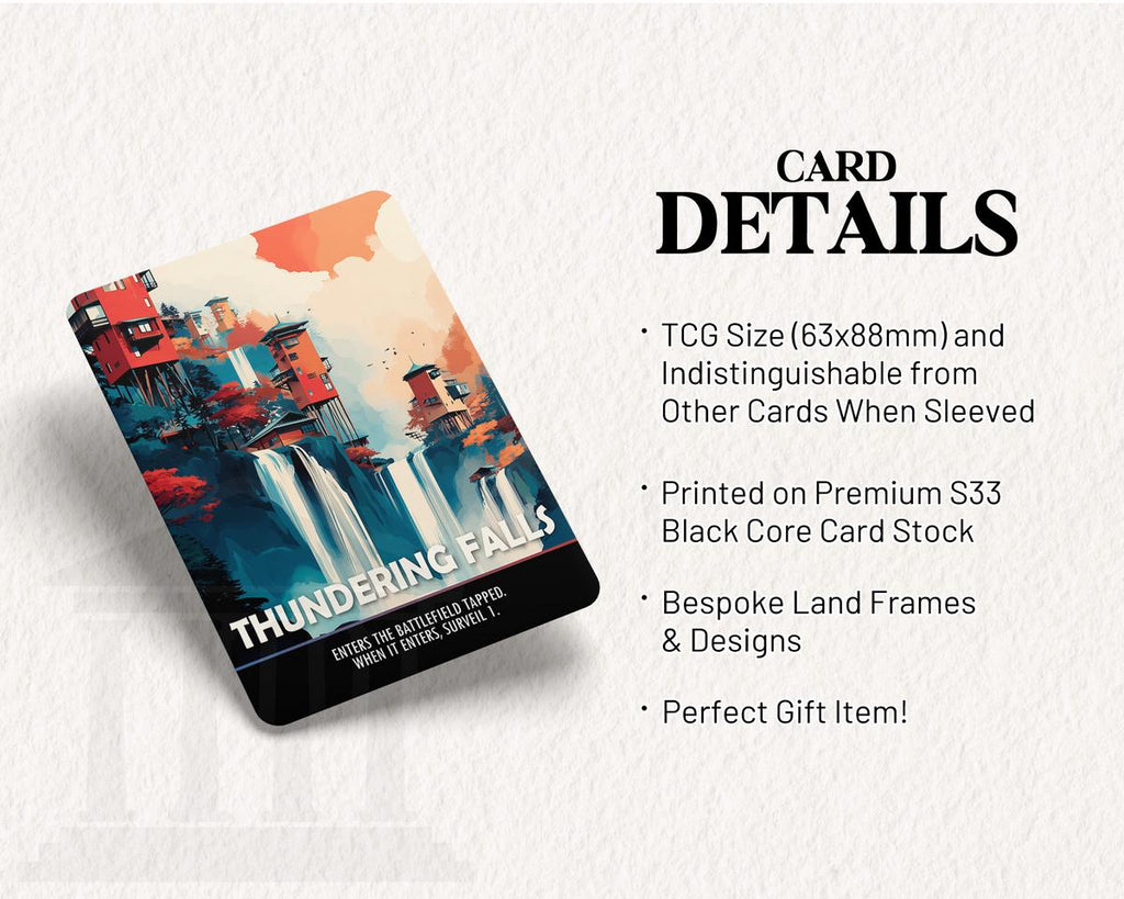 Izzet Dual Lands Set | Proxy Cards