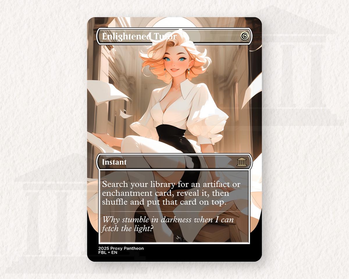 Enlightened Tutor (v2) | Proxy Card