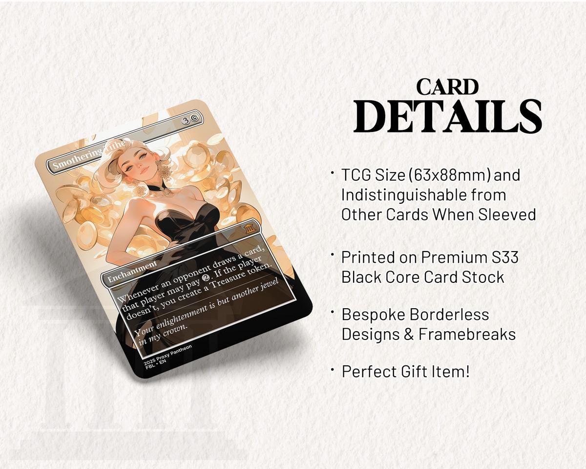 Smothering Tithe (v4) | Proxy Card (Bust)