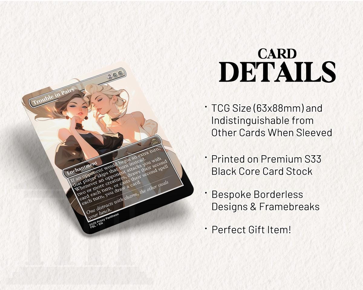 Trouble in Pairs (v2) | Proxy Card