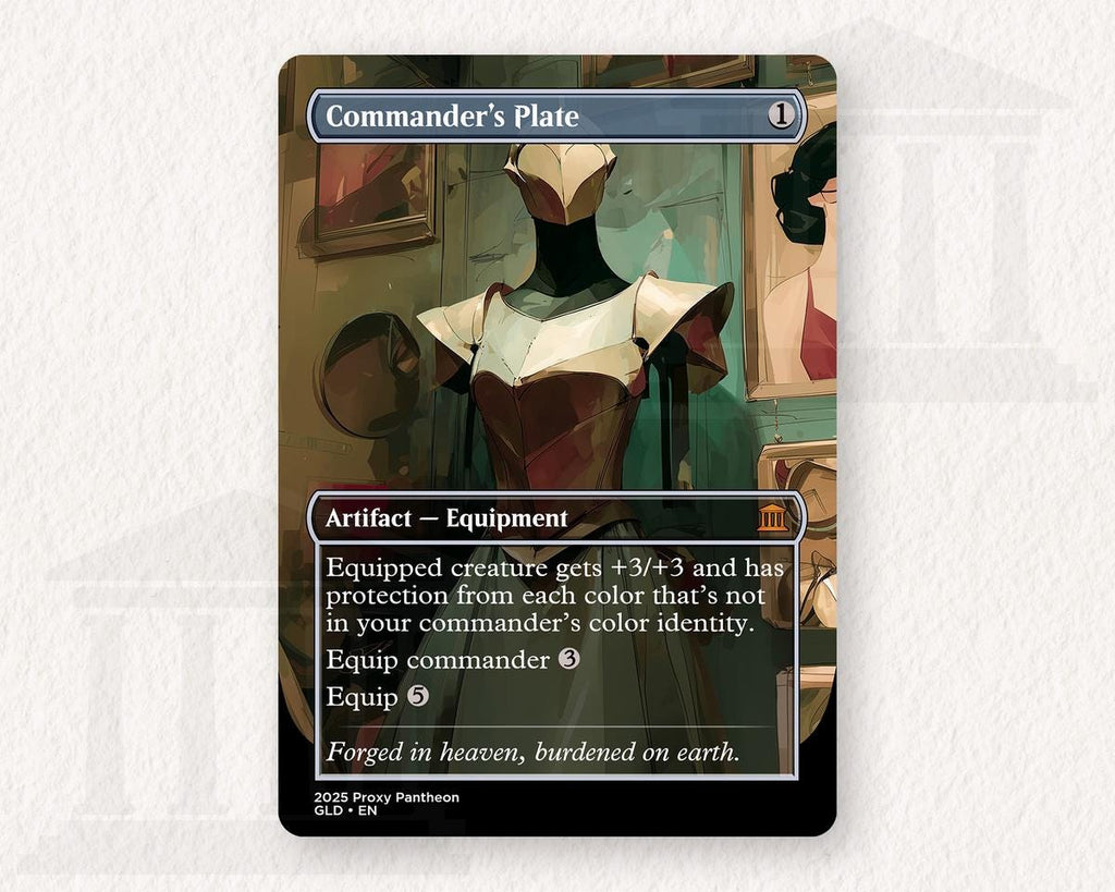 Commander's Plate | Proxy Card