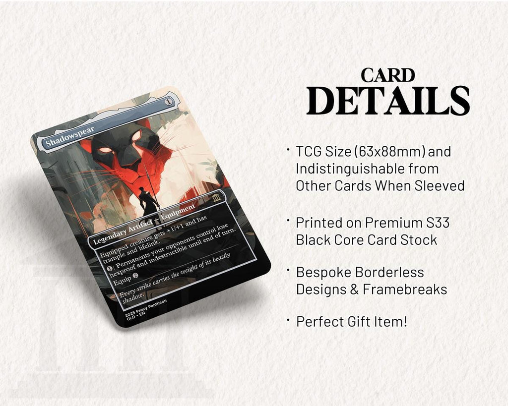 Shadowspear | Proxy Card