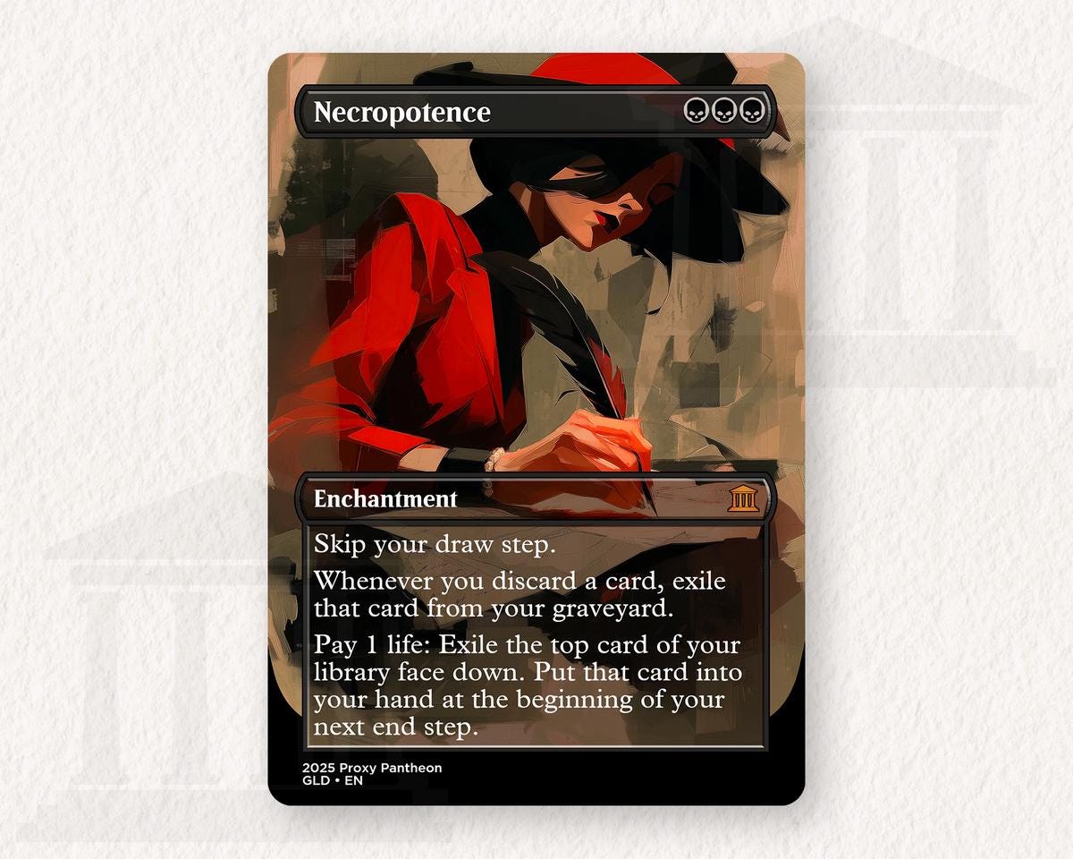 Necropotence | Proxy Card