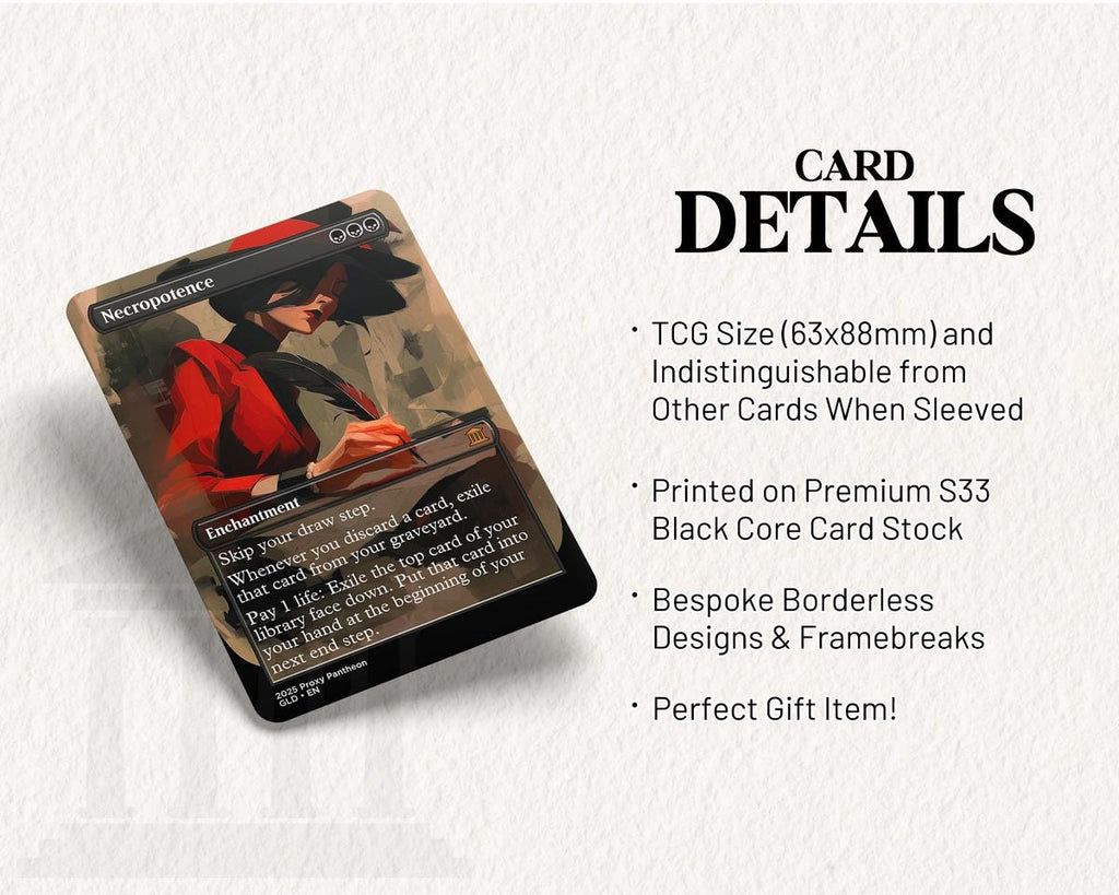 Necropotence | Proxy Card
