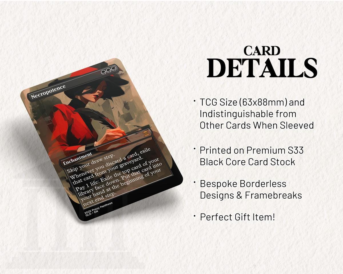 Necropotence | Proxy Card