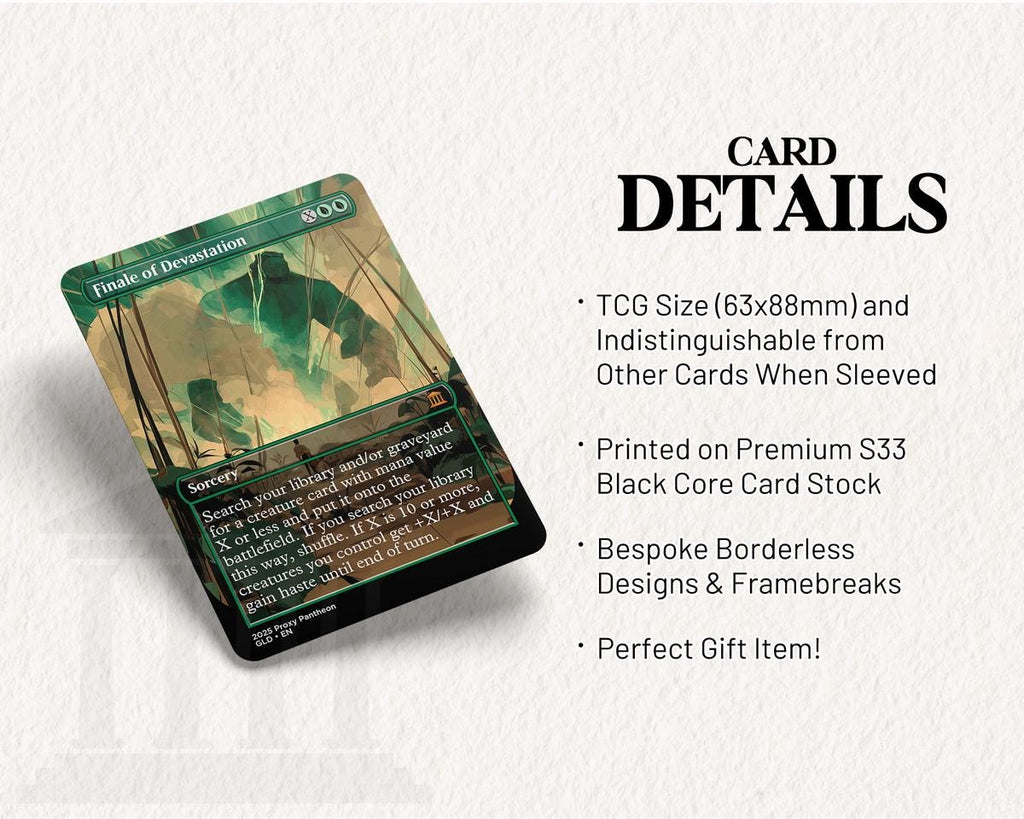 Finale of Devastation | Proxy Card
