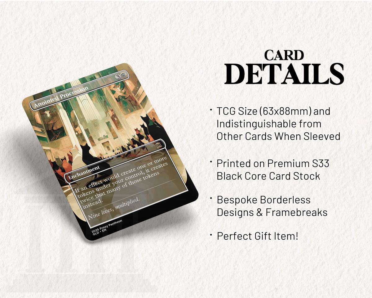 Anointed Procession (Cats) | Proxy Card