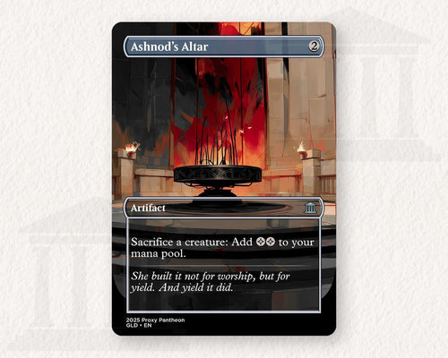 Ashnod's Altar Proxy Playtest Card