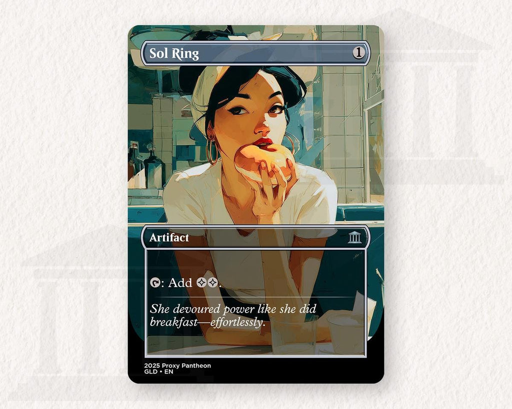 Sol Ring (Donut) | Proxy Card