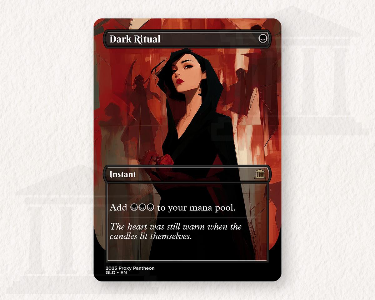 Dark Ritual (v1) | Proxy Card (Heart)