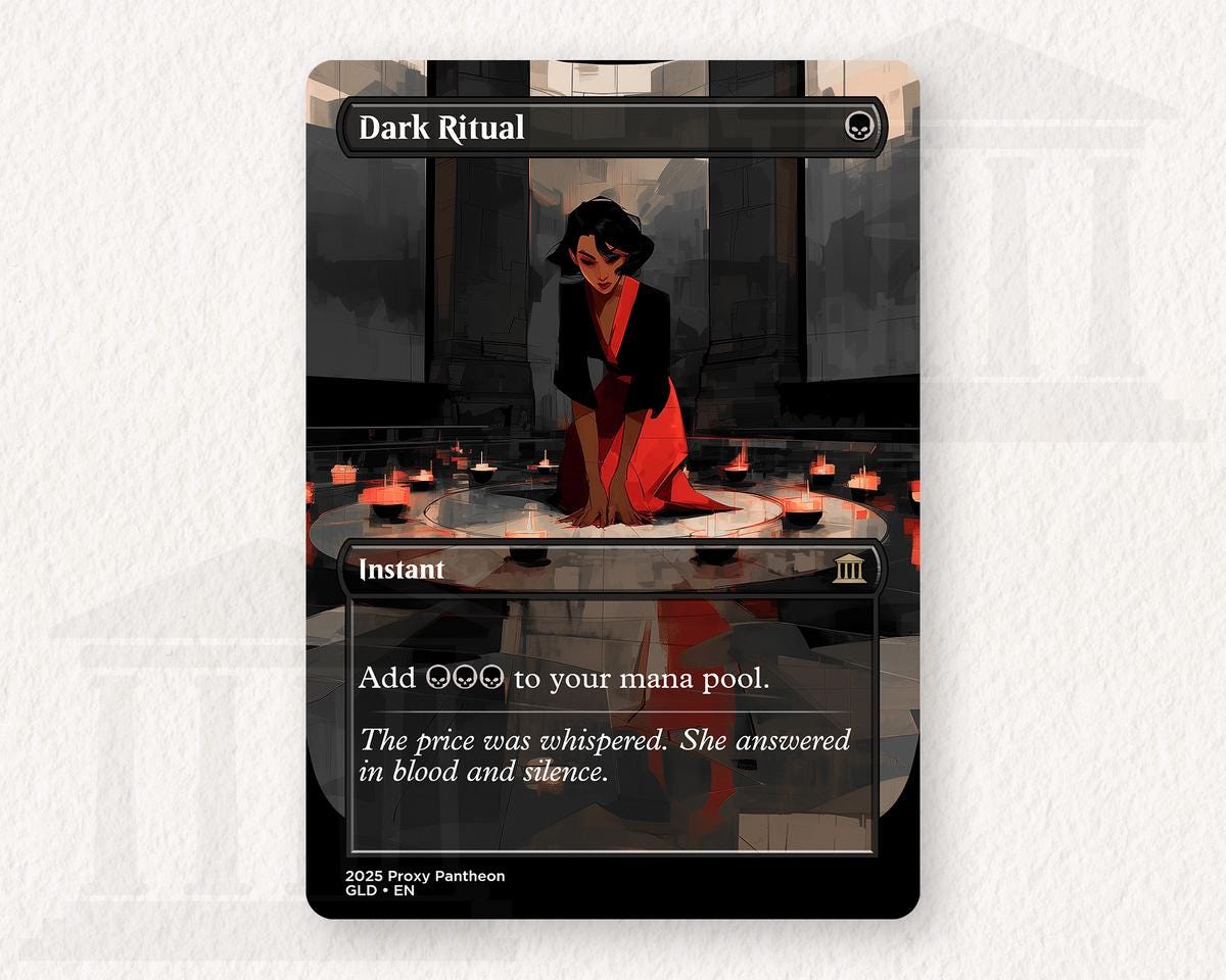 Dark Ritual (v2) | Proxy Card (Summon)
