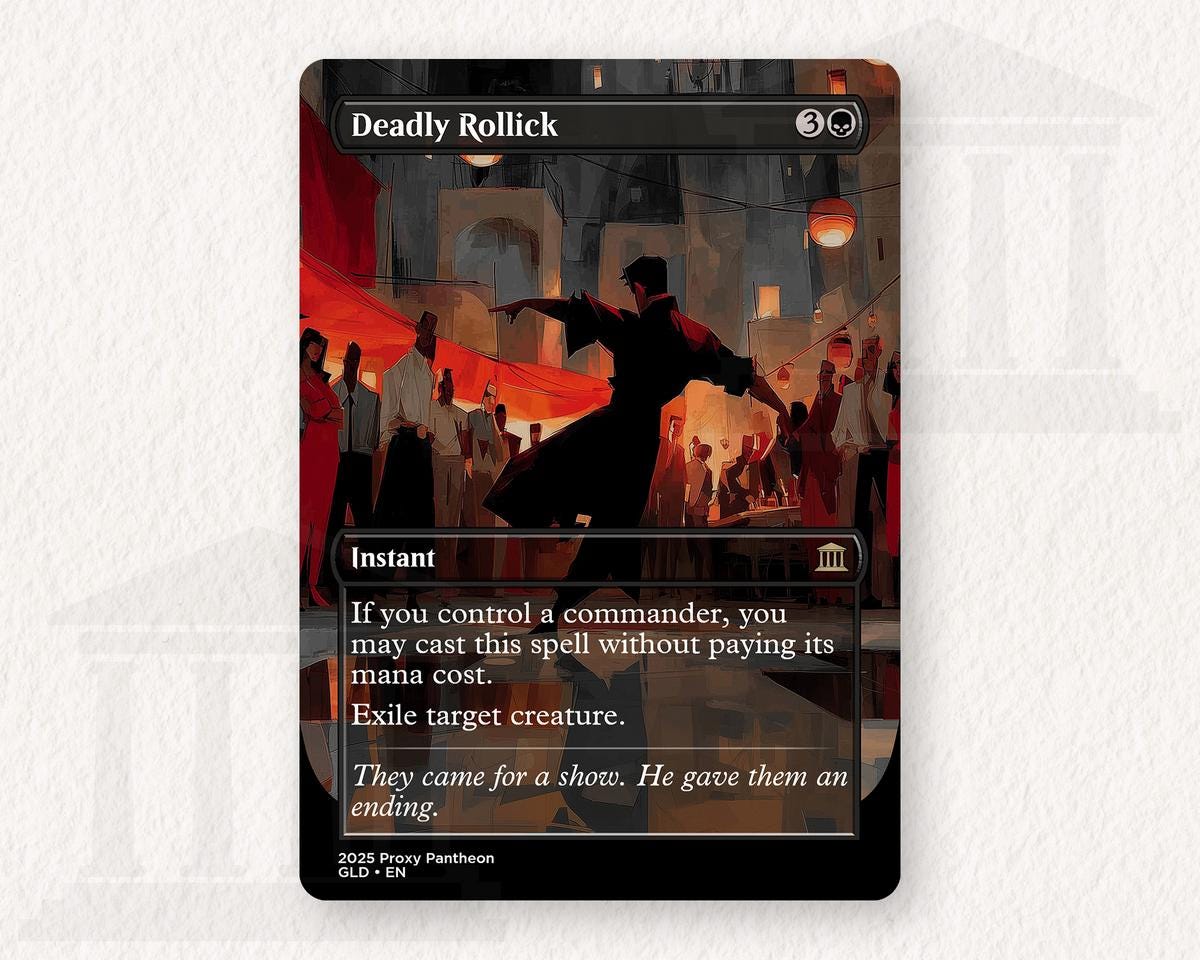 Deadly Rollick | Proxy Card