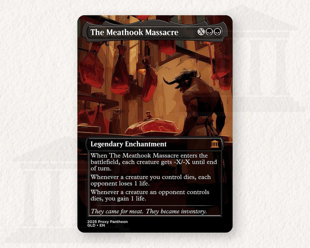 The Meathook Massacre | Foil Proxy Card