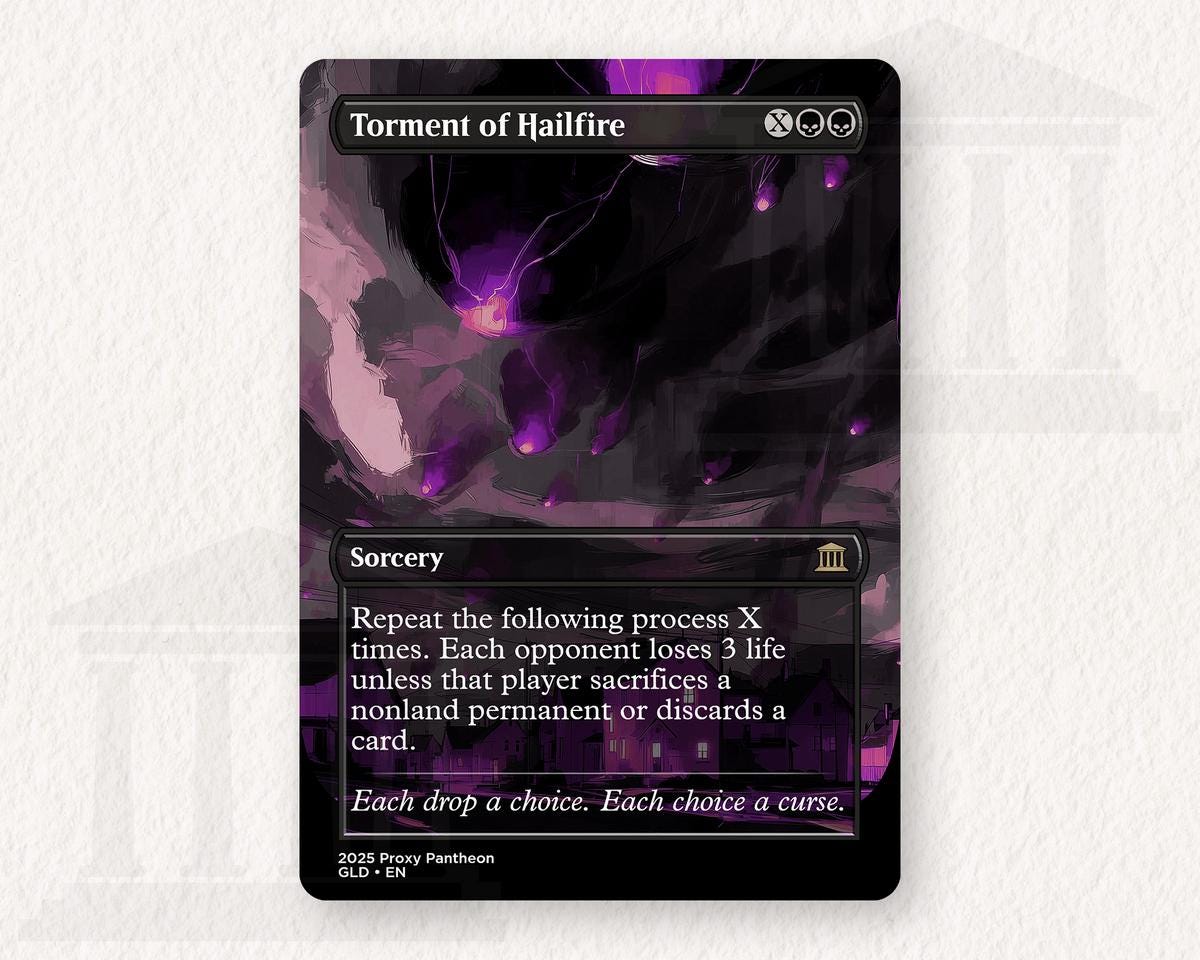 Torment of Hailfire | Proxy Card