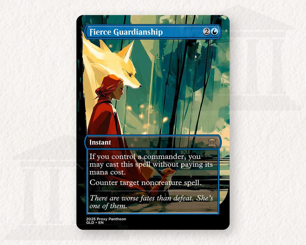 Fierce Guardianship | Proxy Card – Proxy Pantheon