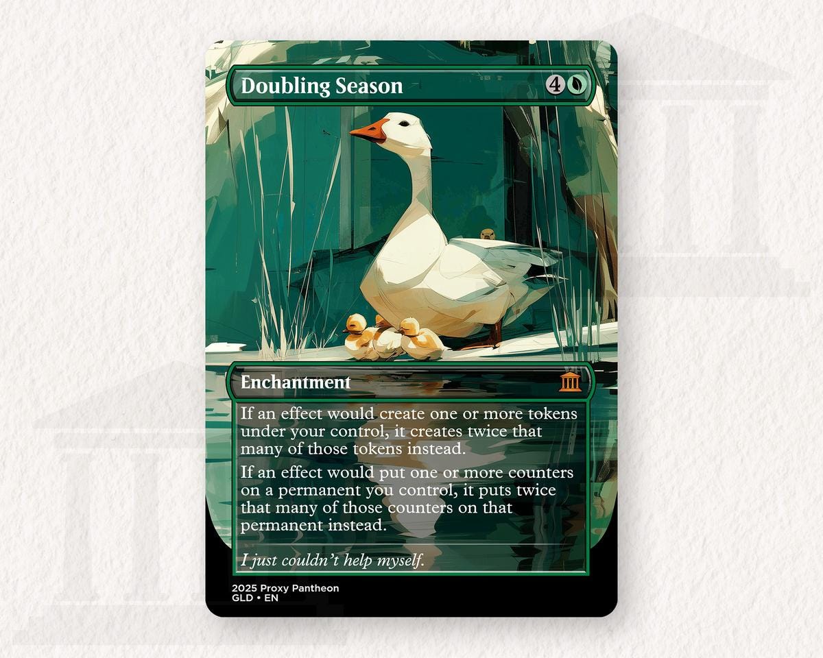 Doubling Season | Proxy Card (Ducklings)