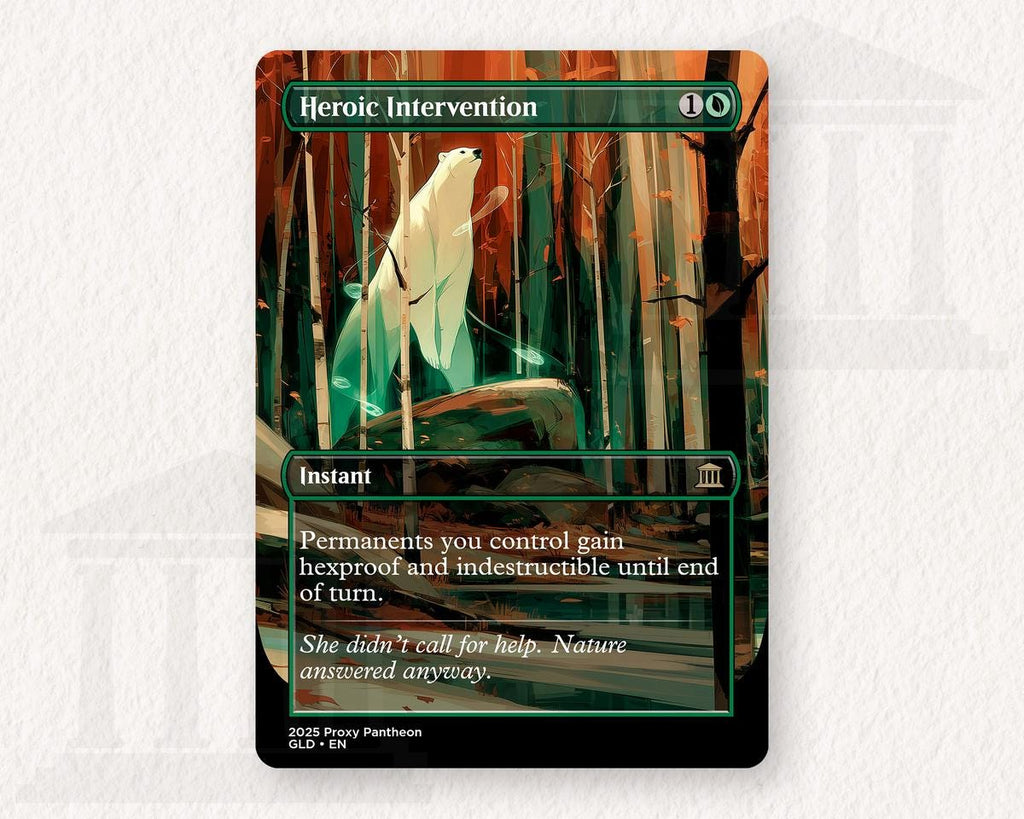 Heroic Intervention | Proxy Card